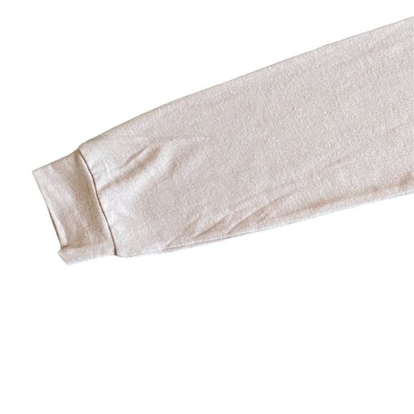 Tickled Teal Womens Animal Print Crew Neck Casual Shirt-Tan-Size Large-GUC - Picture 5 of 7